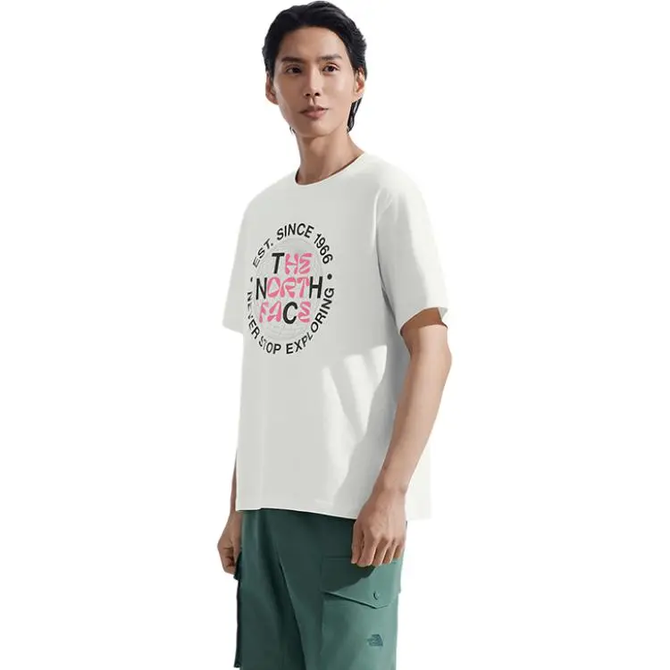 THE NORTH FACE City Outdoor Collection T Shirt Unisex QLI/Dune White-3