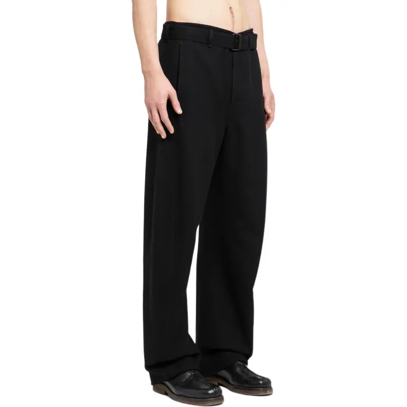 Lemaire High-Waist Belted Trousers-3