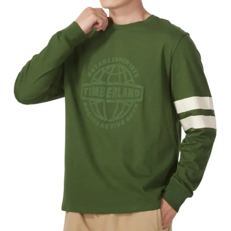Timberland T Shirts Men Green-3