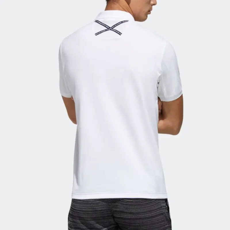 Adidas AdicrossAEROREADY Polo Shirt Men's White-4