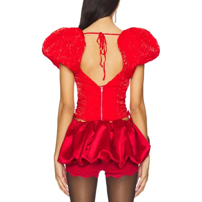 FOR LOVE & LEMONS T Shirt Women's Red-1