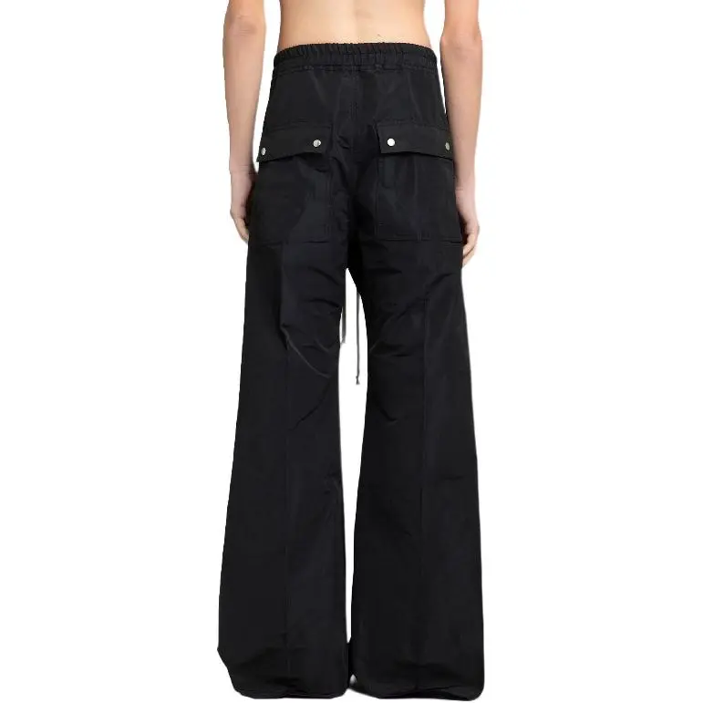 RICK OWENS Wide Leg Trousers-4