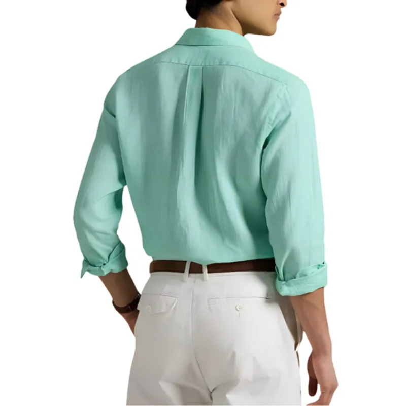 Polo Ralph Lauren Shirt Men's Aqua Green-3