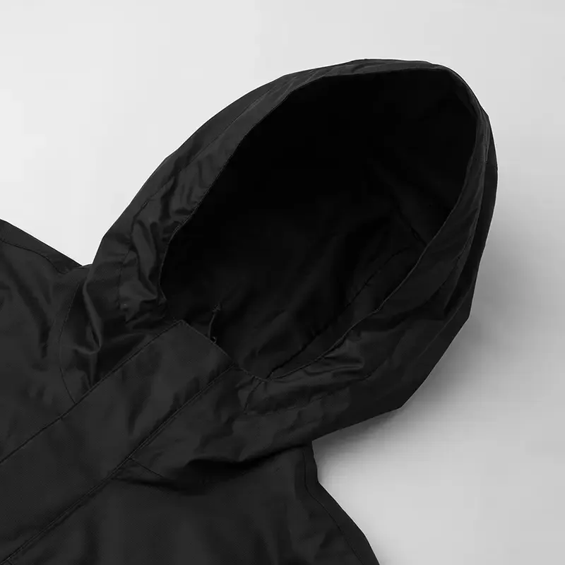 THE NORTH FACE Outdoor Hiking Waterproof And Windproof Windbreaker Jacket Unisex Cosmic Black-2