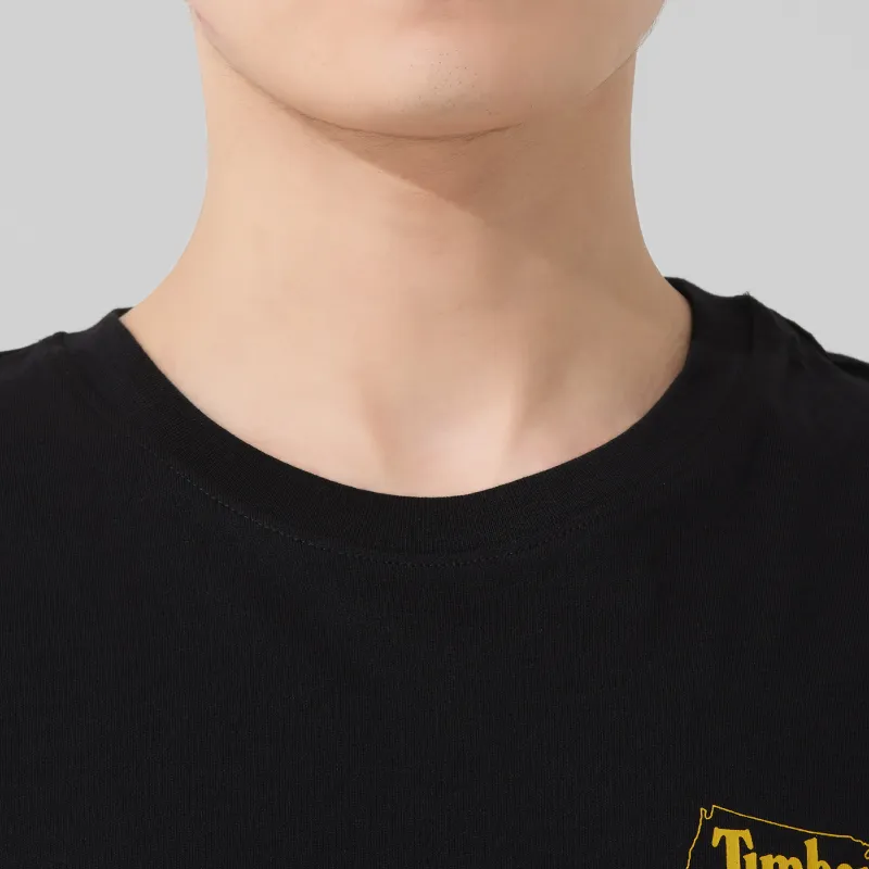 Timberland SS25 T Shirt Men's Black-4