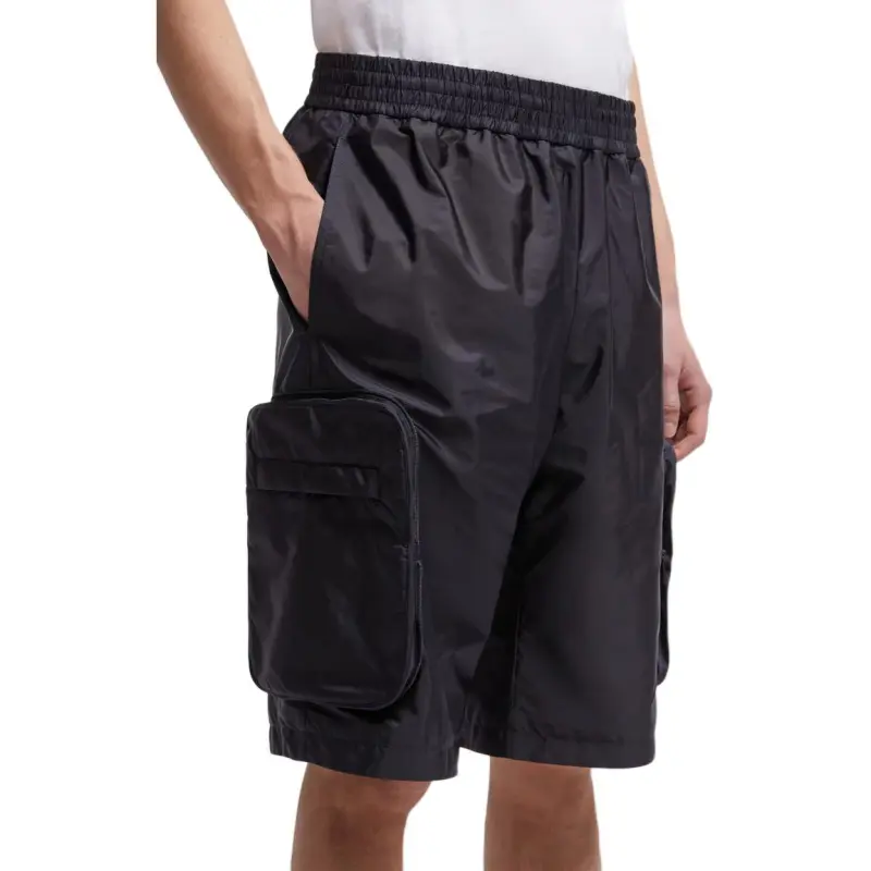 Moncler X Mercedes Benz Nigo Packable Bermuda Shorts-4