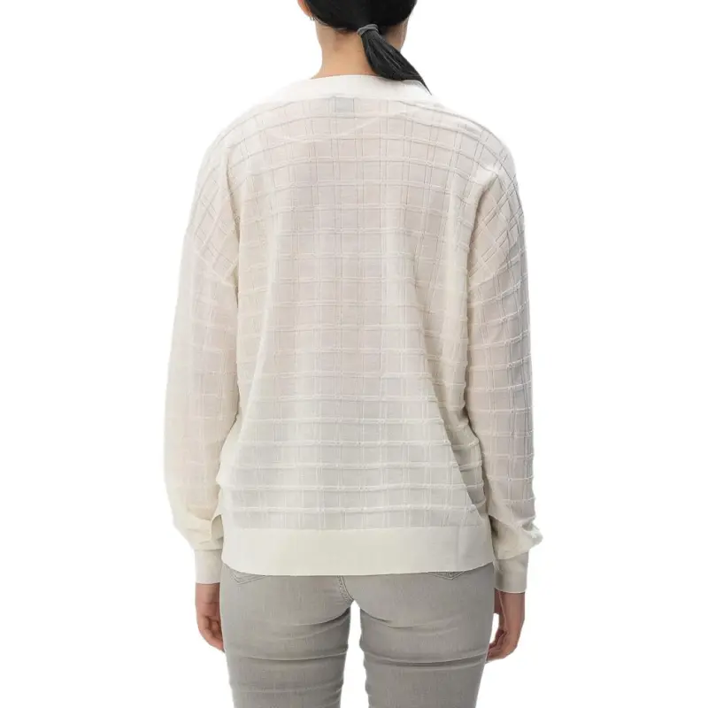 HUGO BOSS Long-Sleeved V-Neck Jumper-3