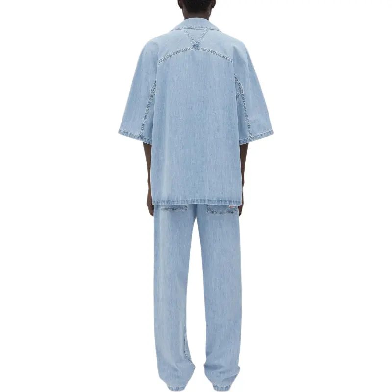 Bottega Veneta Light Bleached Denim Shirt-3