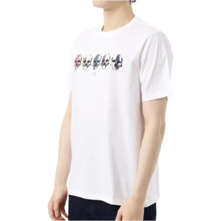 Paul Smith Skulls Printed T Shirt-2