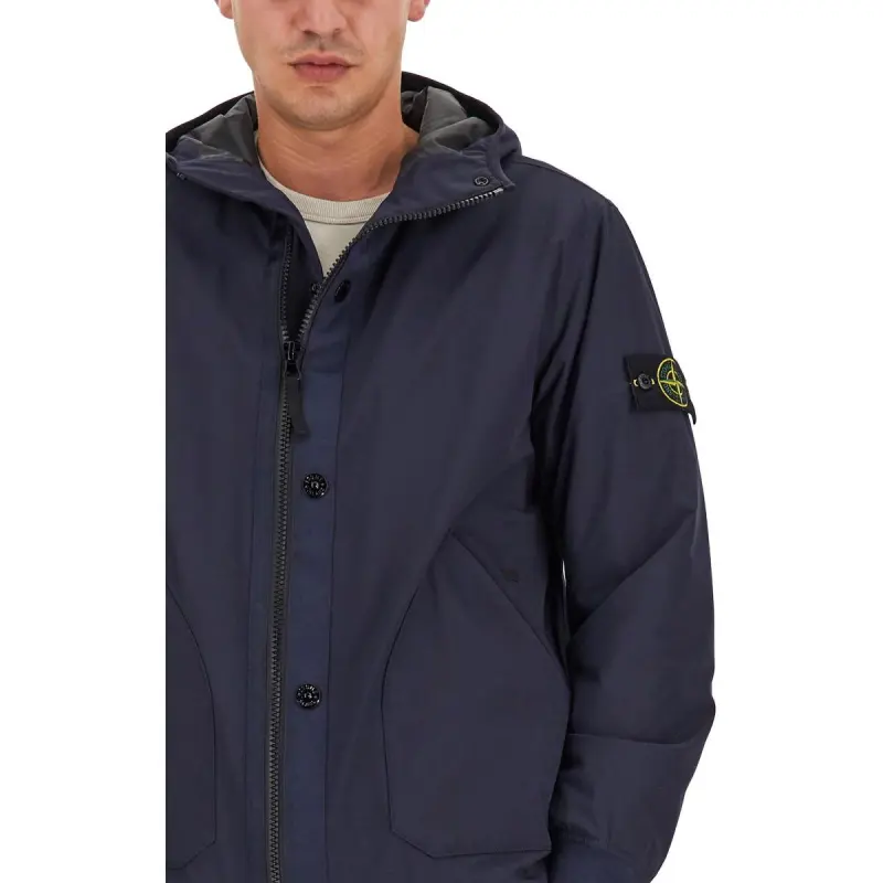 STONE ISLAND Jacket Men's Marine Blue-4