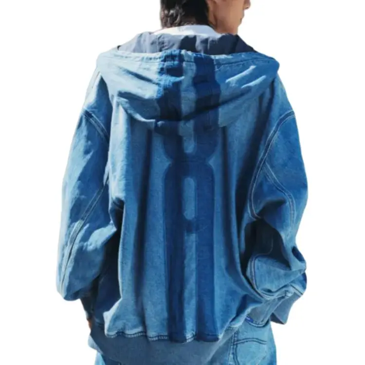 Angel Chen X Lee ANGEL CHEN Collaboration Denim Jackets Unisex Medium Blue-3