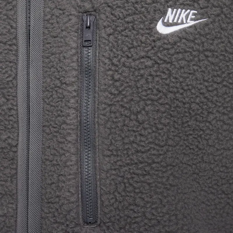 Nike Velvet feel Coat Men's Gray-3