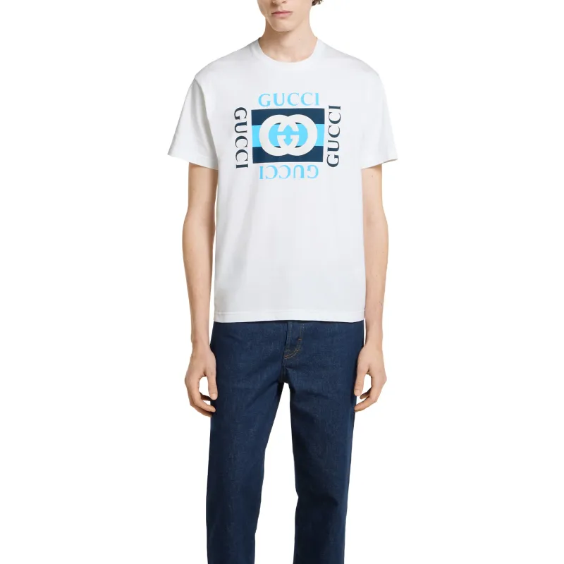 GUCCI T Shirts Men White-2