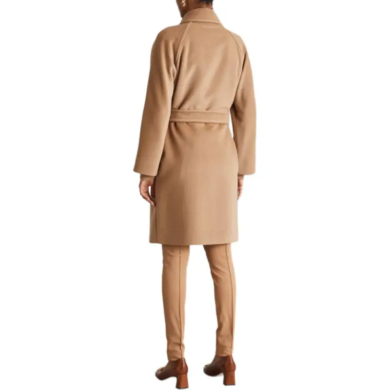 MaxMara Estella Virgin Wool Blend Belted Coat-2