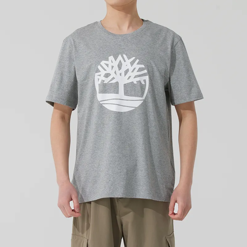 Timberland T Shirts Men Gray-1