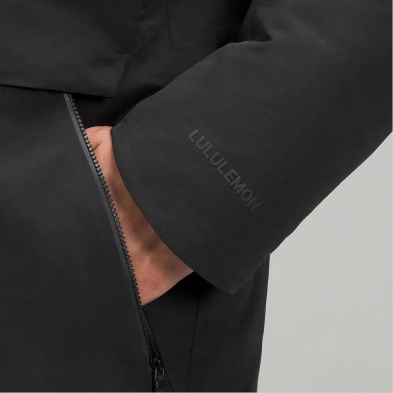 Lululemon Cold City Series Down Jacket Men's Black-2