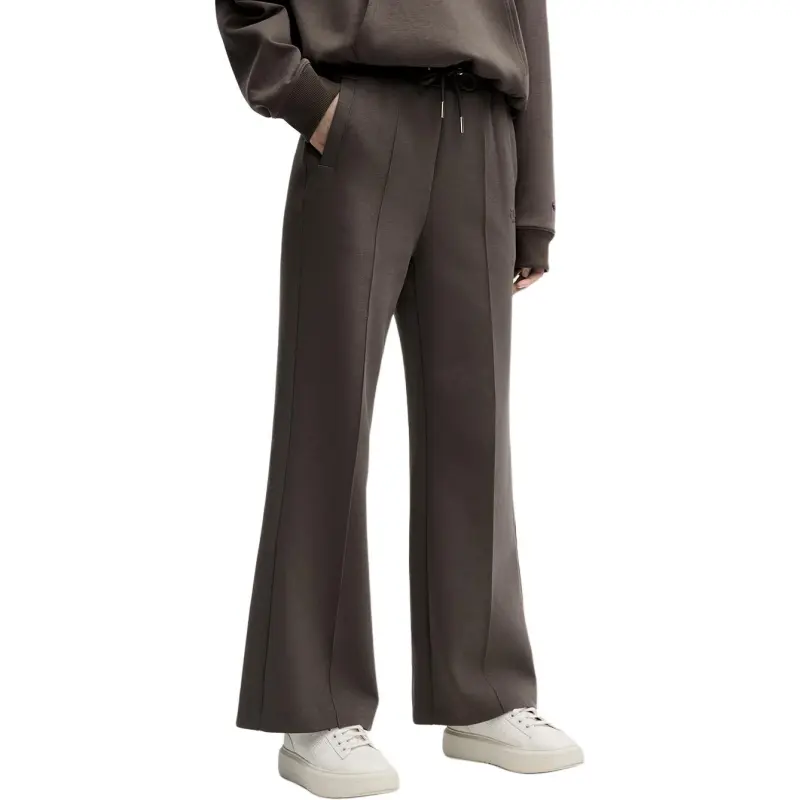 FILA Knitted Sweatpants Women's Brown-2