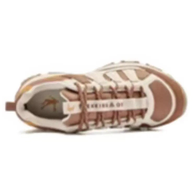 QIAODAN Slip Resistant And Abrasion Resistant Coverage Low Top Trail Running Sprint Running Shoes Women's Beige Brown-3