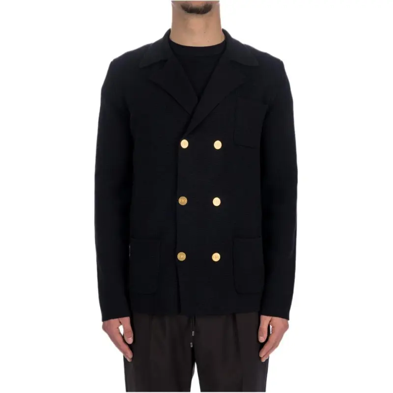 Valentino Double Breasted Long Sleeved Cardigan-2