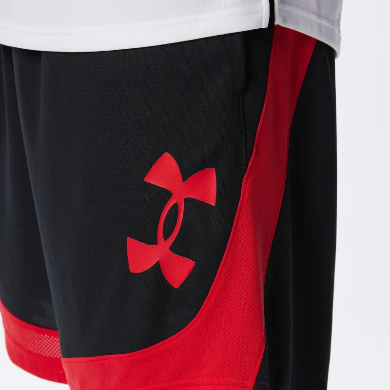Under Armour Under Armour Sports Shorts Men Black Red-3