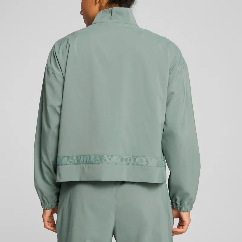 PUMA Jackets Coats Women's Green-3