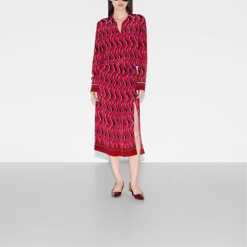 GUCCI Shirts Women's Red-1