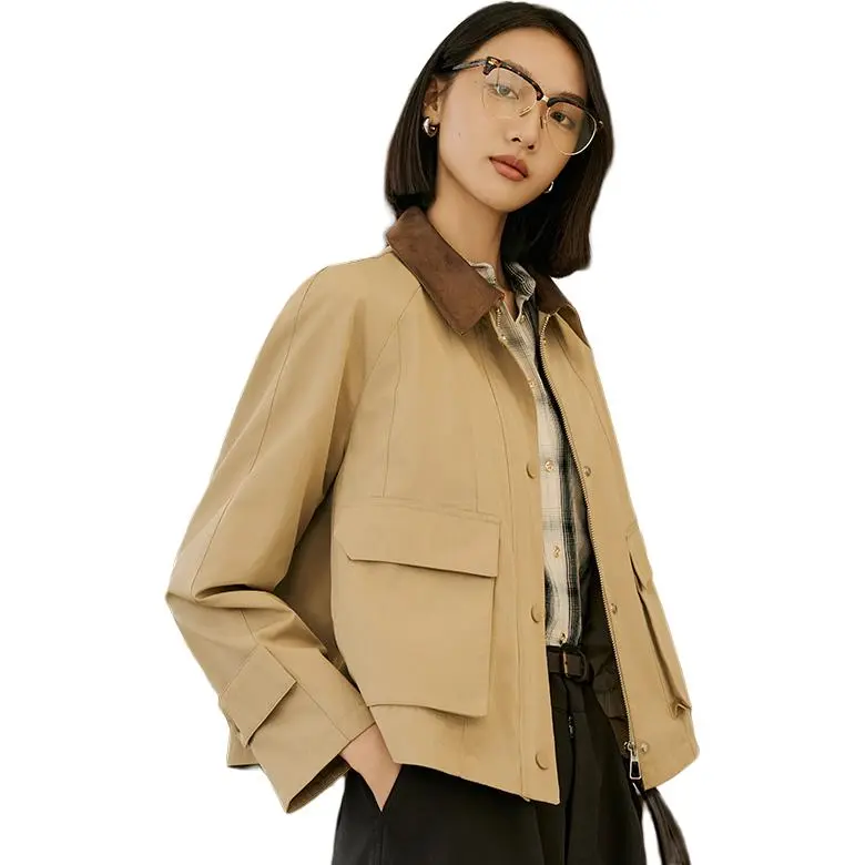 Yi Mengyuan Trench Coat Women's-3