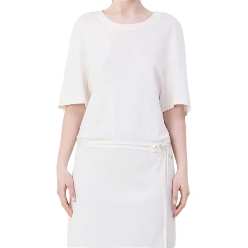 Lemaire Short Sleeved Belted Maxi Dress-3