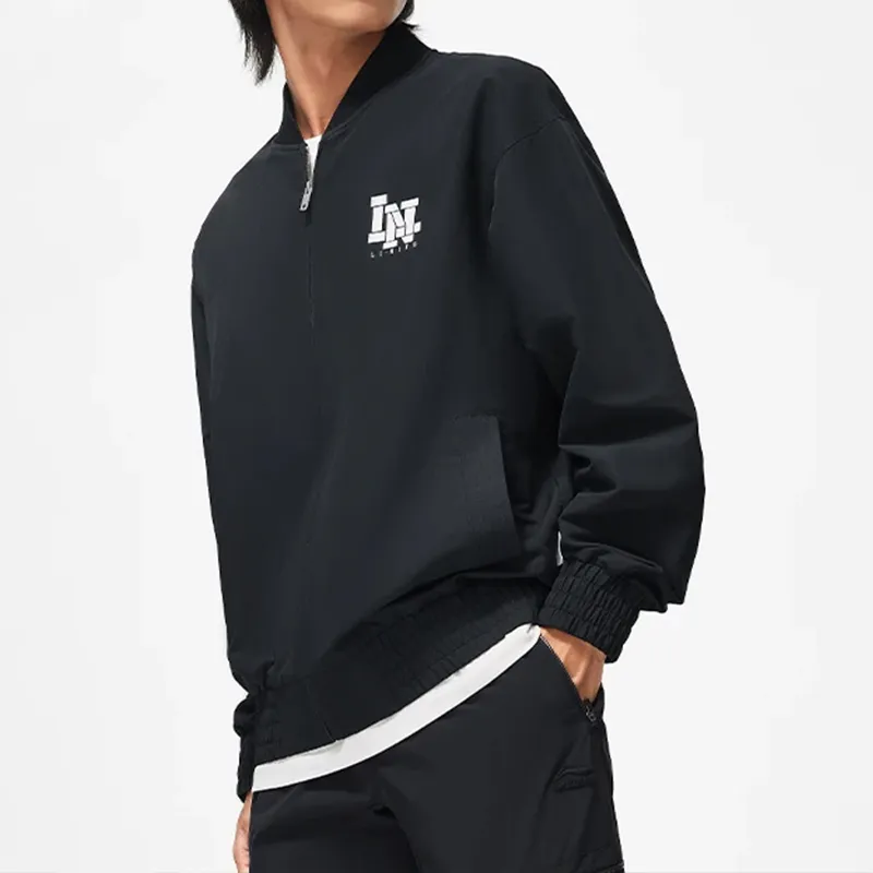 LiNing Sports Life Collection Jacket Men's Black-3
