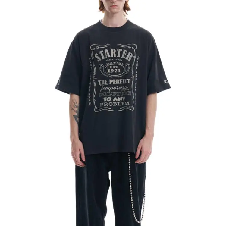 STARTER T Shirt Unisex Dark Gray-2