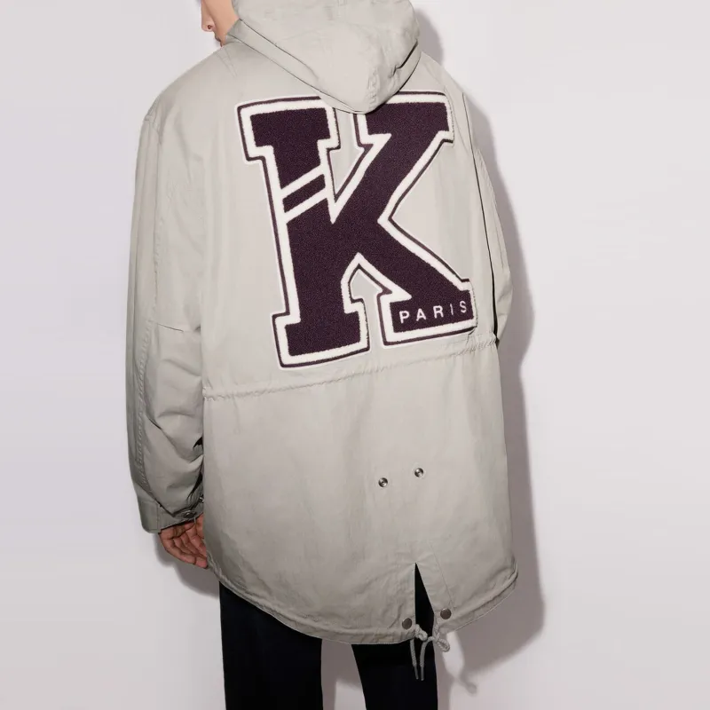 KENZO Varsity Parka Coat-5