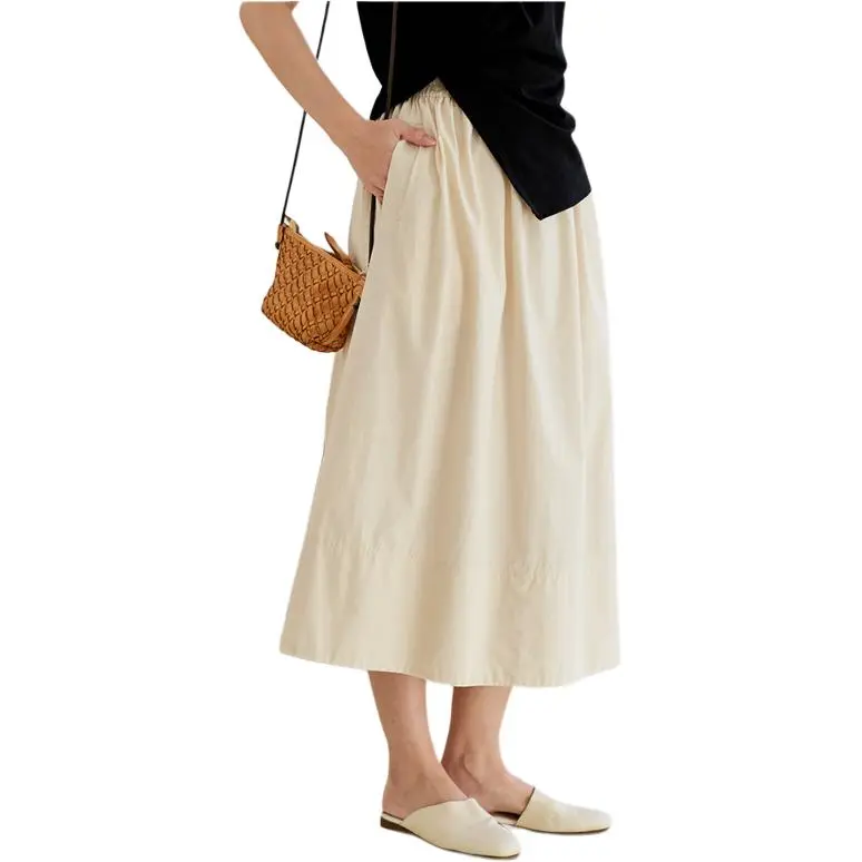 ZIMO Casual Long Skirts Women's-4