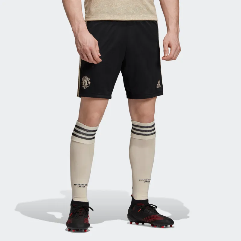 Adidas MANCHESTER UNITED THEATRE OF DREAMS Climalite Casual Shorts Unisex Black/Beige-2