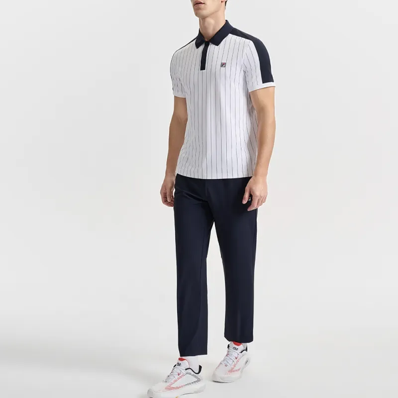 FILA SS25 Polo Shirt Men's White-4