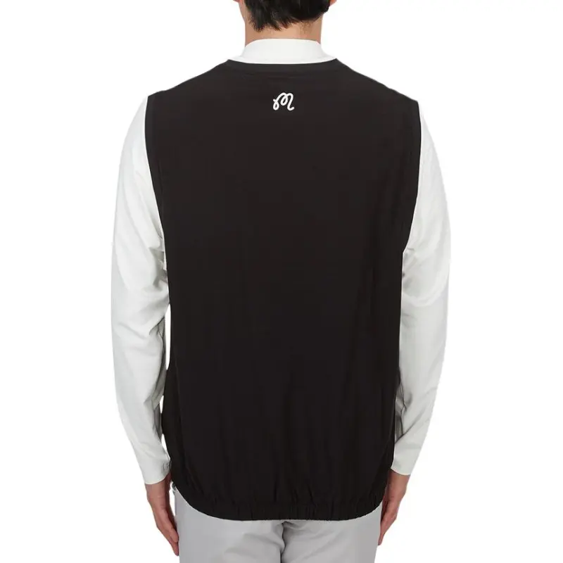 Malbon Golf Tank Top Men's Black-1