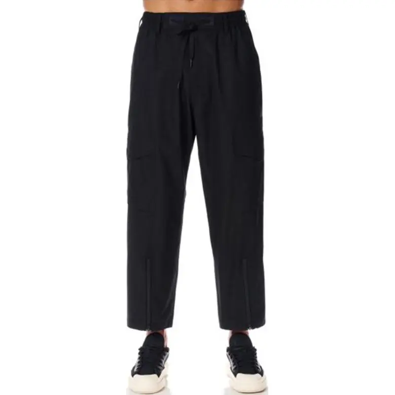 Y 3 Casual Pants Unisex Black-2