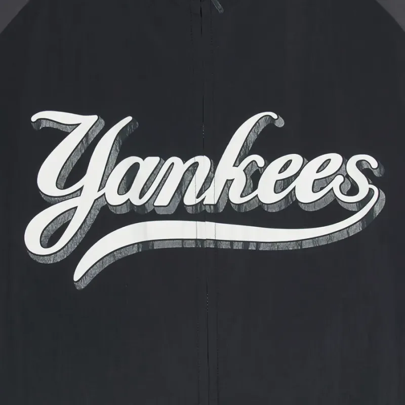 MLB New York Yankees Trench Coat Men's Black-2