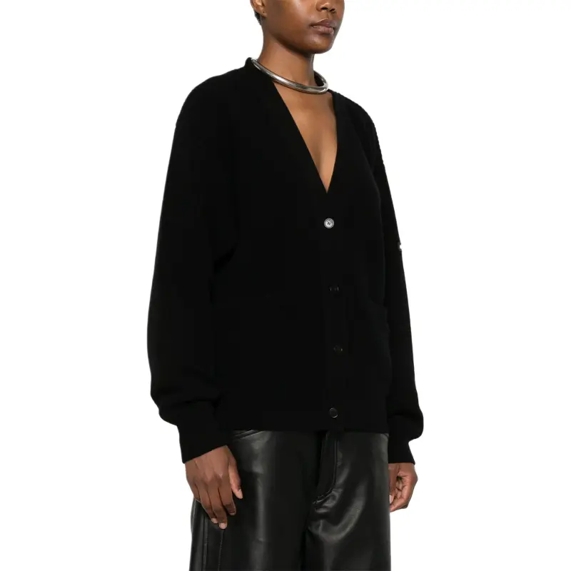 Balenciaga Button Up Knit Cardigan-5