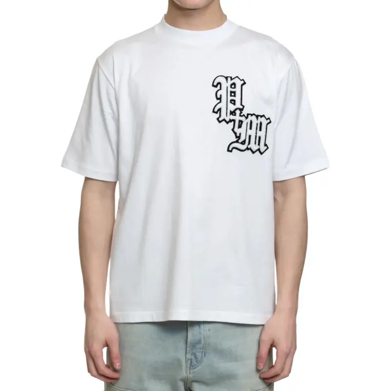 MCM T Shirts Men White-2