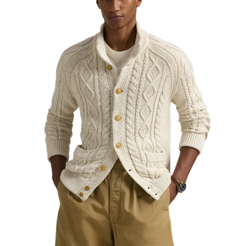 Polo Ralph Lauren Aran-Knitted Cardigan-2