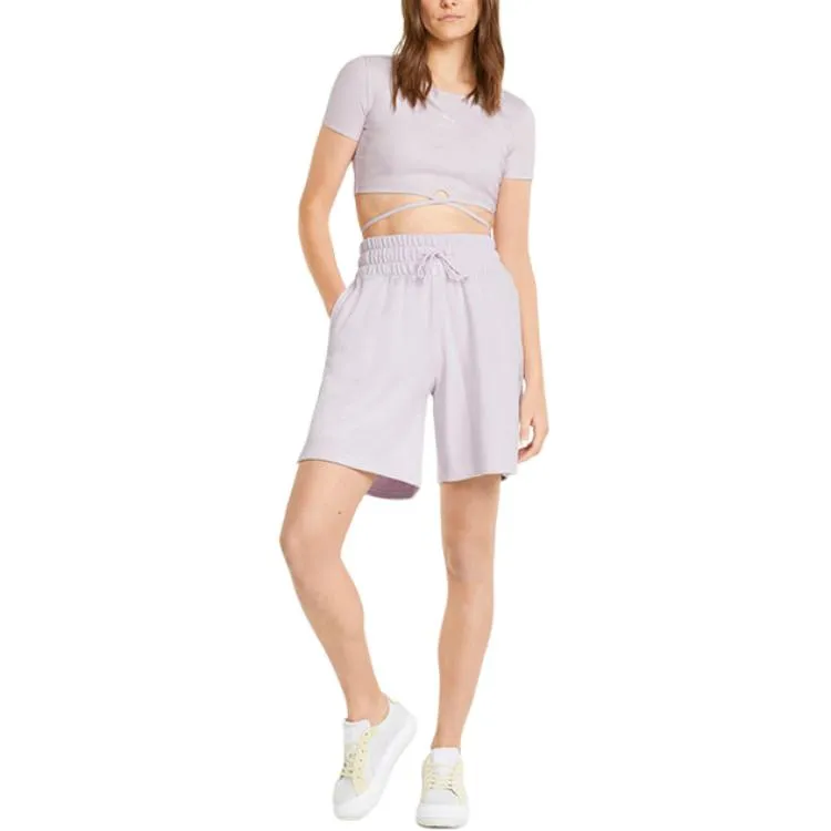 PUMA Casual Shorts Women's Lavender-4