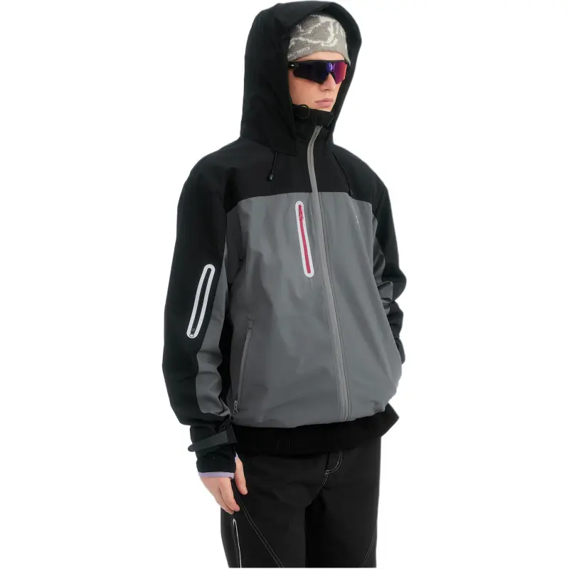 MYSAMESAME Sweatshirt Unisex Black Gray In Stock-4