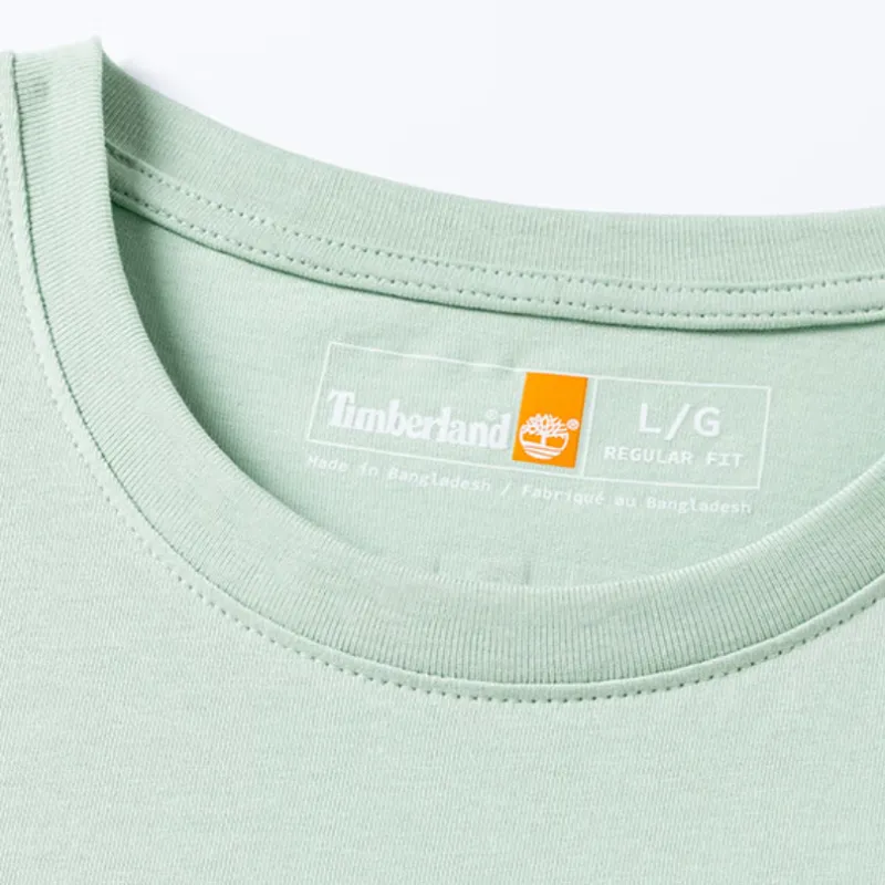 Timberland T Shirt Men's ENE Light Green-3