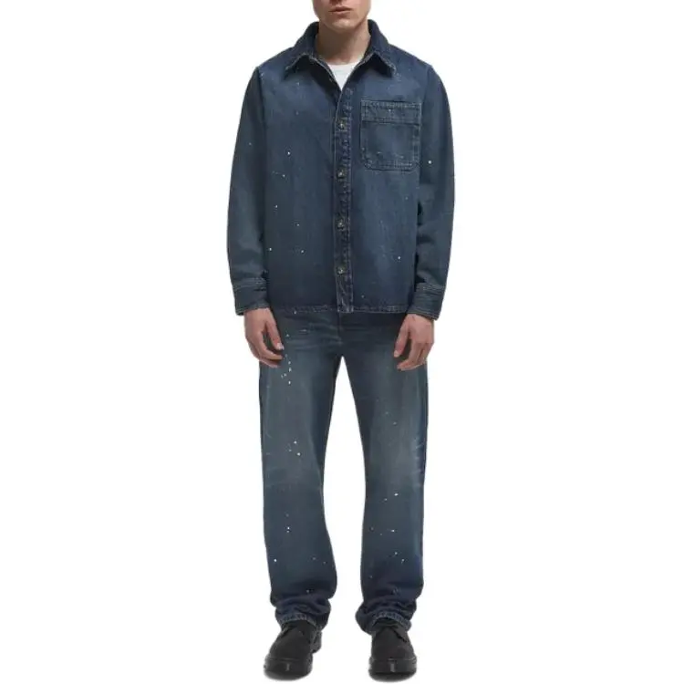 A.P.C Basile Splash Effect Shirt Jacket-3