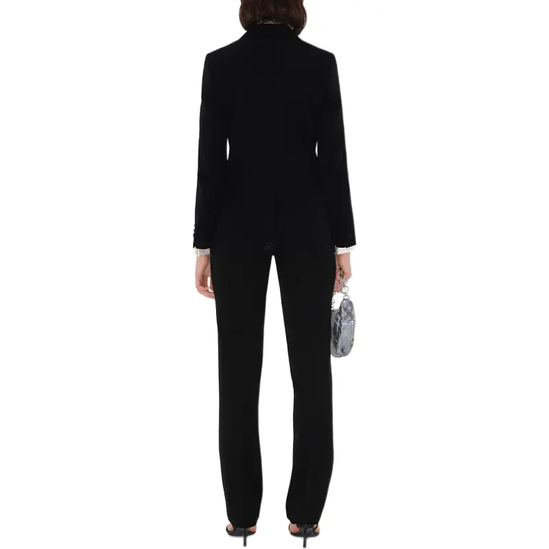 Burberry Business Suits Coats Women's Black-2