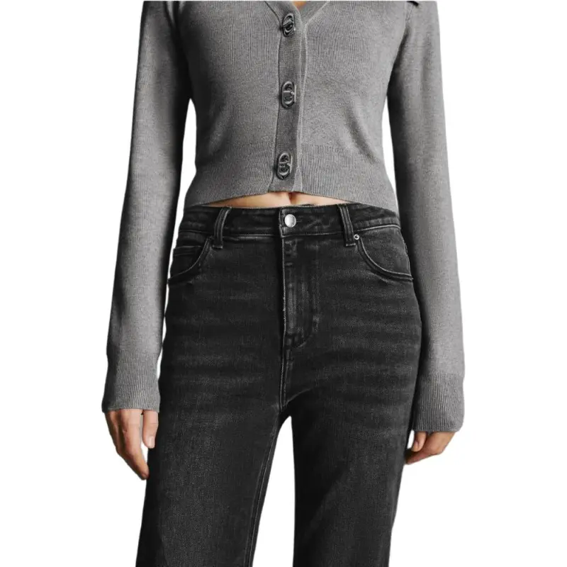 URBAN REVIVO Jeans Women's Jet Black-5