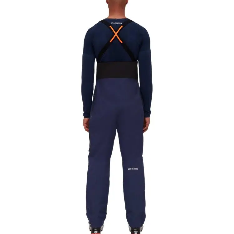 MAMMUT Haldigrat Sustainable Freeride Hardshell Bib Pants Overalls Men's-2