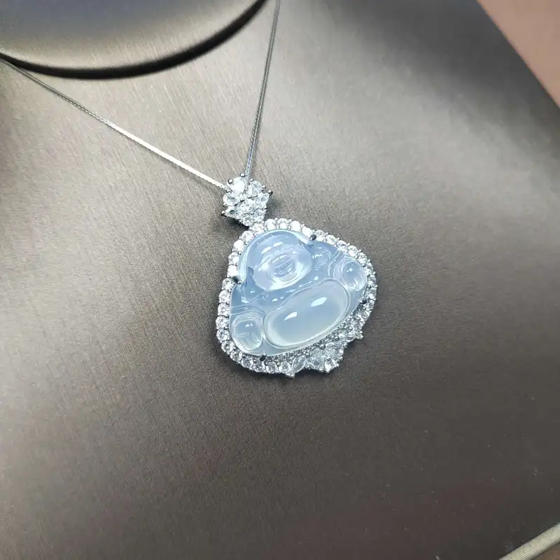 Grace Chalcedony Necklaces Women's-3
