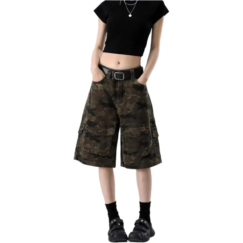 Concubine Zhu Denim Shorts Women's-3