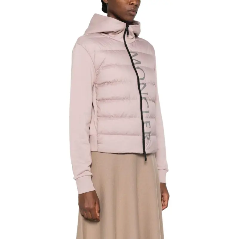 Moncler Logo print Hooded Padded Jacket-2